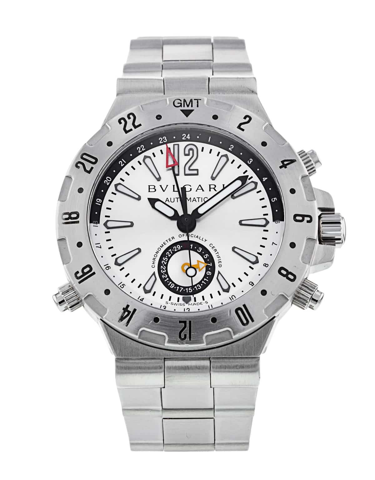 Bvlgari Diagono Professional GMT40C5SSD